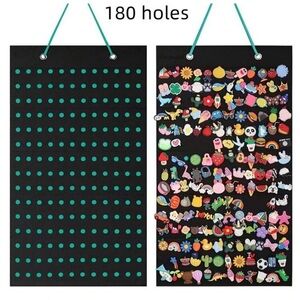 180 Slot Shoe Charm Holder Display Organizer